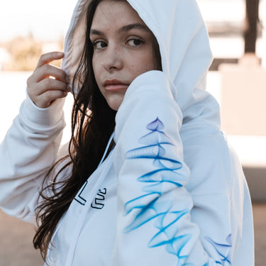 Pulse Soundwave Mystery QR Specialty Hoodie (White)